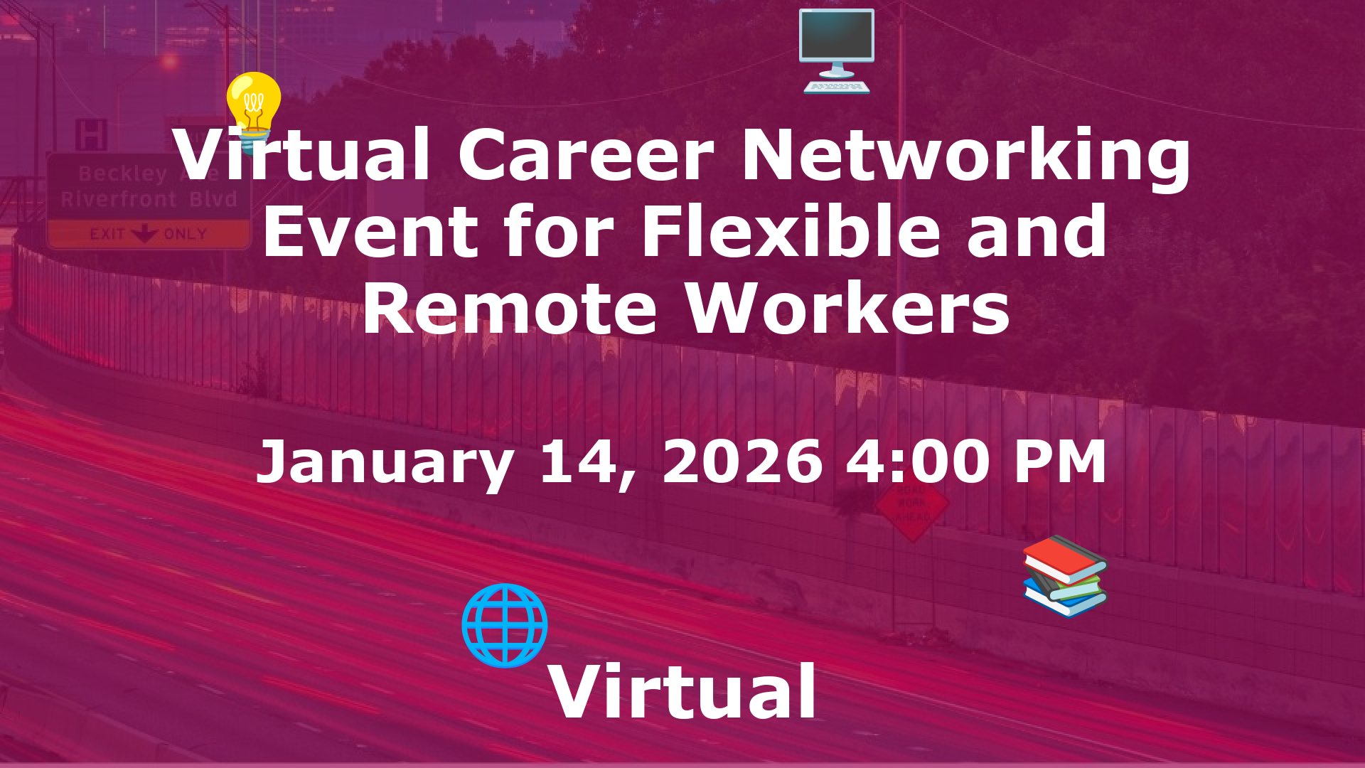 Virtual Career Networking Event for Flexible and Remote Workers event image